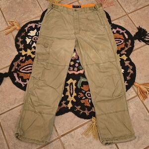 🔥🔥Y2K Abercrombie & Fitch Khaki  Cargo Pants🔥🔥 Size 34W X 34L